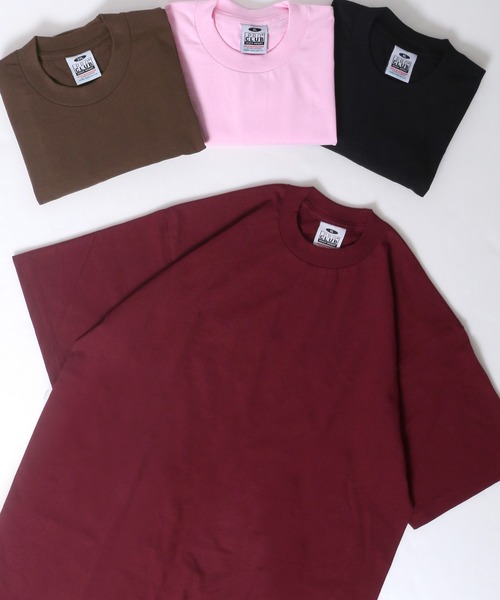 SITRY（シトリー）の「【PRO CLUB】 ビッグサイズ 無地ヘビーウェイト クルーネック半袖Ｔシャツ <25color>（Tシャツ/カットソー・メンズ・ホワイト/ライトブルー/ブラック/ダークグリーン/パープル/ネイビー/グレー/レッド/オリーブ/カーキ/ピンク/ターコイズブルー/ゴールド/イエロー/オレンジ/ライトグリーン/エメラルド/マスタード/ケリー/ロイヤルブルー/スミクロ/チャコール/マルーン/ワイン・LL/3L/4L/5L/6L/L）」の21枚目の写真