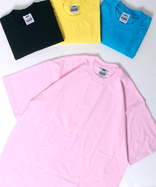 SITRY（シトリー）の「【PRO CLUB】 ビッグサイズ 無地ヘビーウェイト クルーネック半袖Ｔシャツ <25color>（Tシャツ/カットソー・メンズ・ホワイト/ライトブルー/ブラック/ダークグリーン/パープル/ネイビー/グレー/レッド/オリーブ/カーキ/ピンク/ターコイズブルー/ゴールド/イエロー/オレンジ/ライトグリーン/エメラルド/マスタード/ケリー/ロイヤルブルー/スミクロ/チャコール/マルーン/ワイン・LL/3L/4L/5L/6L/L）」の19枚目の写真