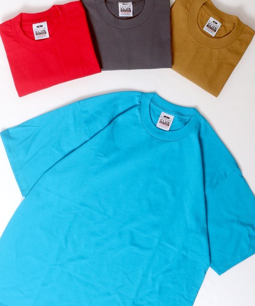 SITRY（シトリー）の「【PRO CLUB】 ビッグサイズ 無地ヘビーウェイト クルーネック半袖Ｔシャツ <25color>（Tシャツ/カットソー・メンズ・ホワイト/ライトブルー/ブラック/ダークグリーン/パープル/ネイビー/グレー/レッド/オリーブ/カーキ/ピンク/ターコイズブルー/ゴールド/イエロー/オレンジ/ライトグリーン/エメラルド/マスタード/ケリー/ロイヤルブルー/スミクロ/チャコール/マルーン/ワイン・LL/3L/4L/5L/6L/L）」の15枚目の写真