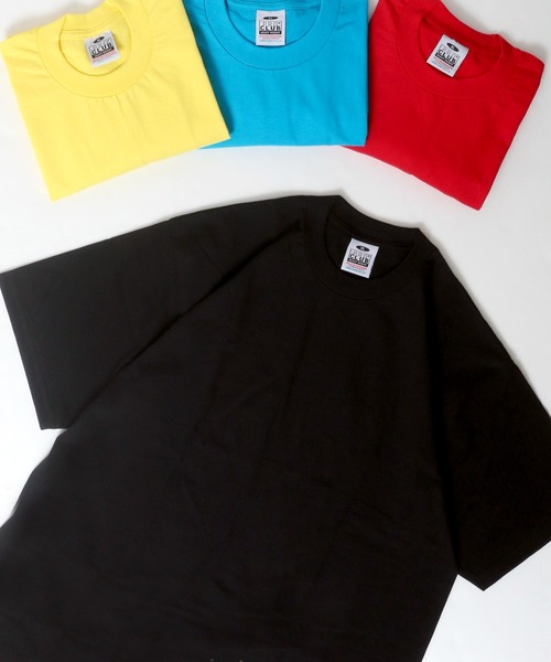 SITRY（シトリー）の「【PRO CLUB】 ビッグサイズ 無地ヘビーウェイト クルーネック半袖Ｔシャツ <25color>（Tシャツ/カットソー・メンズ・ホワイト/ライトブルー/ブラック/ダークグリーン/パープル/ネイビー/グレー/レッド/オリーブ/カーキ/ピンク/ターコイズブルー/ゴールド/イエロー/オレンジ/ライトグリーン/エメラルド/マスタード/ケリー/ロイヤルブルー/スミクロ/チャコール/マルーン/ワイン・LL/3L/4L/5L/6L/L）」の3枚目の写真