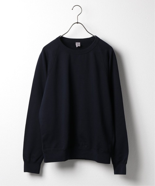 SAVE KHAKI UNITED(セーブカーキユナイテッド)の「SAVE KHAKI UNITED SUPIMA FLEECE CREW SWE(スウェット・メンズ・ブラック/ネイビー/ホワイト×ホワイト/ブラウン系その他/ライトグリーン/オレンジ/ダークブルー/パープル系その他/ライトイエロー/ピンク・SMALL/MEDIUM/X-SMALL/LARGE)」の5枚目の写真