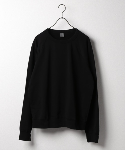 SAVE KHAKI UNITED(セーブカーキユナイテッド)の「SAVE KHAKI UNITED SUPIMA FLEECE CREW SWE(スウェット・メンズ・ブラック/ネイビー/ホワイト×ホワイト/ブラウン系その他/ライトグリーン/オレンジ/ダークブルー/パープル系その他/ライトイエロー/ピンク・SMALL/MEDIUM/X-SMALL/LARGE)」の3枚目の写真