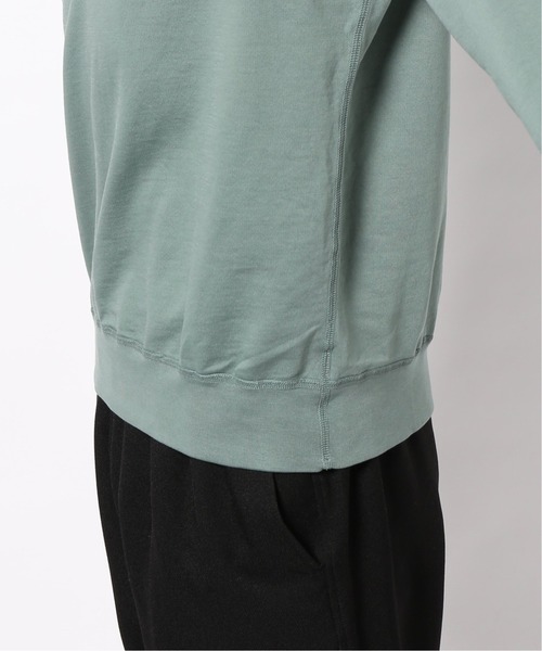 SAVE KHAKI UNITED(セーブカーキユナイテッド)の「SAVE KHAKI UNITED SUPIMA FLEECE CREW SWE(スウェット・メンズ・ブラック/ネイビー/ホワイト×ホワイト/ブラウン系その他/ライトグリーン/オレンジ/ダークブルー/パープル系その他/ライトイエロー/ピンク・SMALL/MEDIUM/X-SMALL/LARGE)」の20枚目の写真