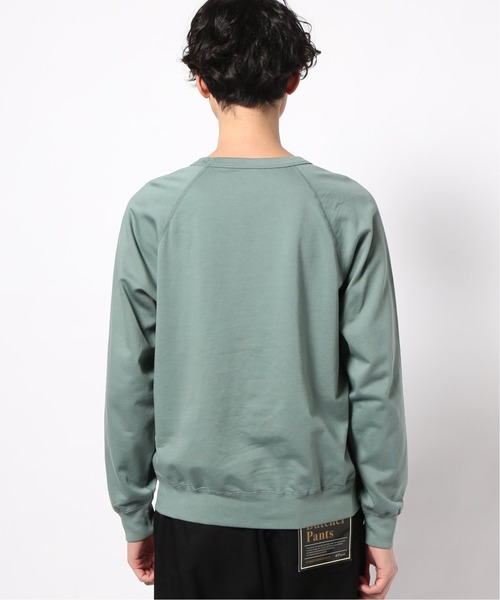 SAVE KHAKI UNITED(セーブカーキユナイテッド)の「SAVE KHAKI UNITED SUPIMA FLEECE CREW SWE(スウェット・メンズ・ブラック/ネイビー/ホワイト×ホワイト/ブラウン系その他/ライトグリーン/オレンジ/ダークブルー/パープル系その他/ライトイエロー/ピンク・SMALL/MEDIUM/X-SMALL/LARGE)」の15枚目の写真