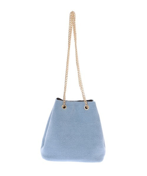 fifth（フィフス）の「ゴールドチェーンカラースクエアバッグ（ショルダーバッグ・レディース・ベージュ/ブルー/イエロー・FREE）」の6枚目の写真