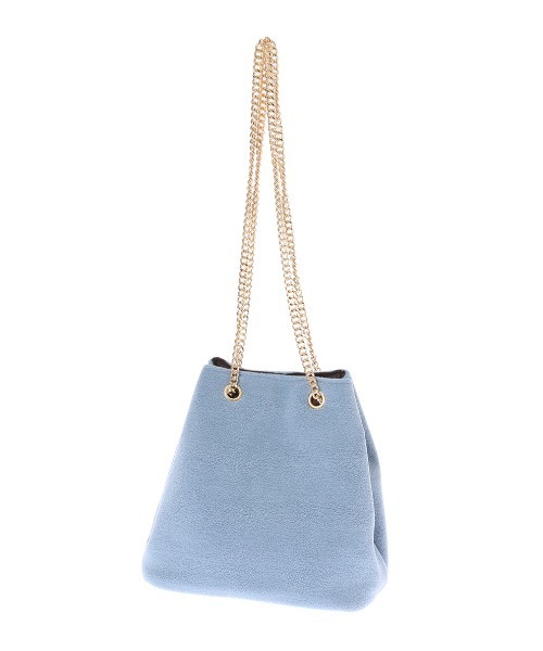 fifth（フィフス）の「ゴールドチェーンカラースクエアバッグ（ショルダーバッグ・レディース・ベージュ/ブルー/イエロー・FREE）」の10枚目の写真