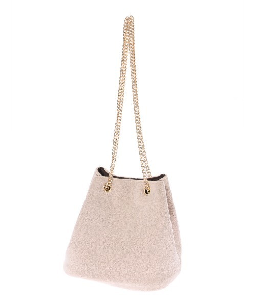 fifth（フィフス）の「ゴールドチェーンカラースクエアバッグ（ショルダーバッグ・レディース・ベージュ/ブルー/イエロー・FREE）」の12枚目の写真