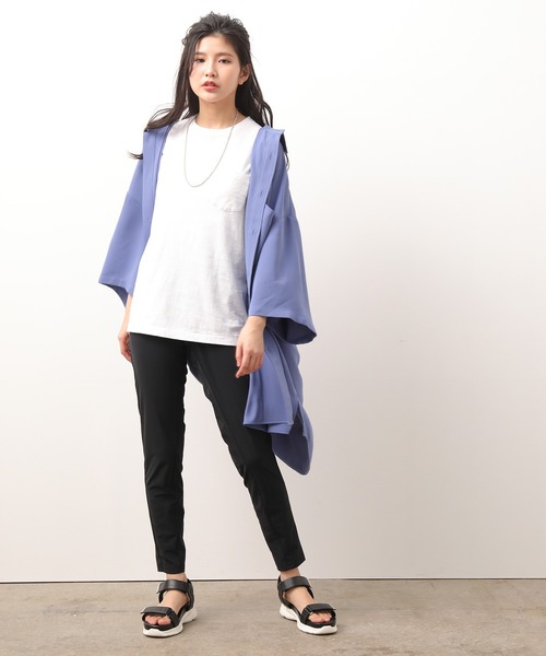 JUNRED（ジュンレッド）の「モンスターBIGハーフスリーブシャツ（シャツ/ブラウス・メンズ・ブラック/ベージュ/ブルー・M/L）」の16枚目の写真