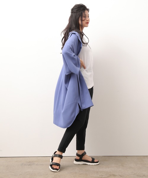 JUNRED（ジュンレッド）の「モンスターBIGハーフスリーブシャツ（シャツ/ブラウス・メンズ・ブラック/ベージュ/ブルー・M/L）」の6枚目の写真