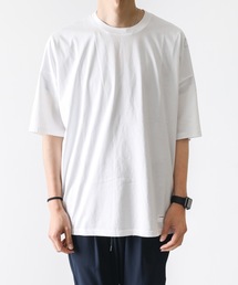 ATTACHMENT | 60/2ギザシルキー天竺 クルーネックドルマンS/S(Tシャツ/カットソー)