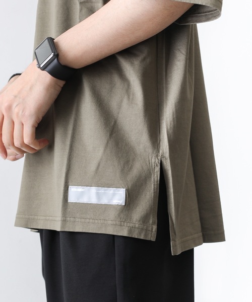 ATTACHMENT（アタッチメント）の「60/2ギザシルキー天竺 クルーネックドルマンS/S（Tシャツ/カットソー・メンズ・ホワイト/ライトグレー/ブルー/ブラック/ライトブルー/ダークカーキ・2/3/1）」の12枚目の写真