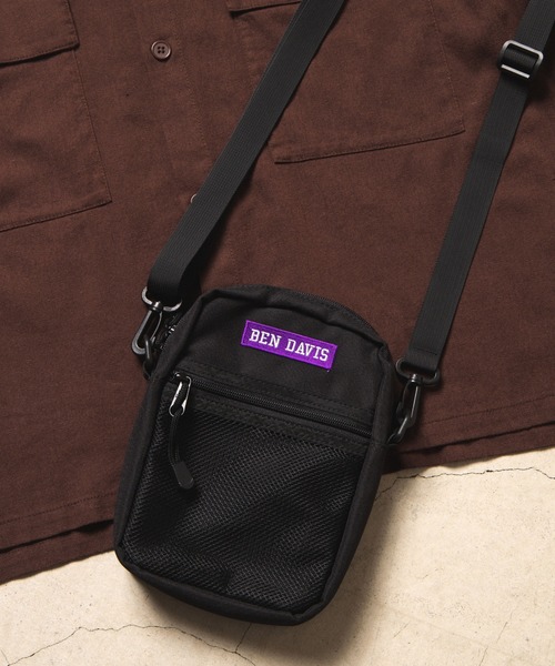 BEN DAVIS（ベンデイビス）の「WEGO/BEN DAVIS MESH SQUARE SHOULDER2（ショルダーバッグ・メンズ・パープル/レッド/イエロー・FREE）」の2枚目の写真