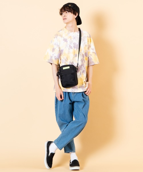 BEN DAVIS（ベンデイビス）の「WEGO/BEN DAVIS MESH SQUARE SHOULDER2（ショルダーバッグ・メンズ・パープル/レッド/イエロー・FREE）」の9枚目の写真