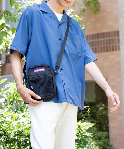 BEN DAVIS（ベンデイビス）の「WEGO/BEN DAVIS MESH SQUARE SHOULDER2（ショルダーバッグ・メンズ・パープル/レッド/イエロー・FREE）」の21枚目の写真