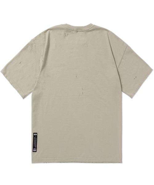 LMCの「【LMC】LMC DESTROYED OVERSIZED LOGO TEE / デストロイ ロゴ オーバーサイズ ダメージ Tシャツ(Tシャツ/カットソー・メンズ・ホワイト/ブラック/ベージュ・1/2)」の17枚目の写真