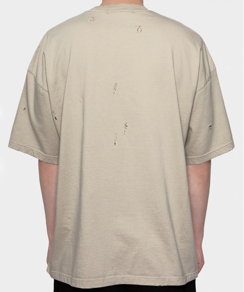 LMCの「【LMC】LMC DESTROYED OVERSIZED LOGO TEE / デストロイ ロゴ オーバーサイズ ダメージ Tシャツ(Tシャツ/カットソー・メンズ・ホワイト/ブラック/ベージュ・1/2)」の21枚目の写真