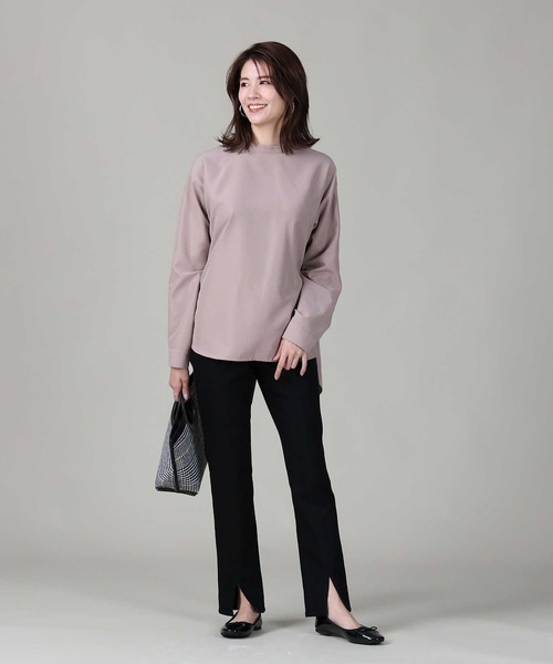 RAG MACHINE（ラグマシーン）の「【RAG MACHINE】フロントスリットデニム（デニムパンツ・レディース・ライトインディゴブルー/ブラック・S/M/L）」の18枚目の写真