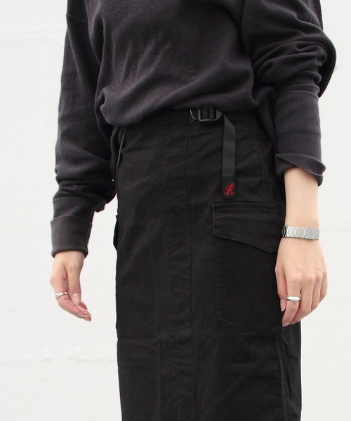 Gramicci(グラミチ)の「GRAMICCI/グラミチ グルカスカート SKIRT GLSK-20F003(スカート・レディース・ライトブラウン/ベージュ/ブラック・M)」の6枚目の写真