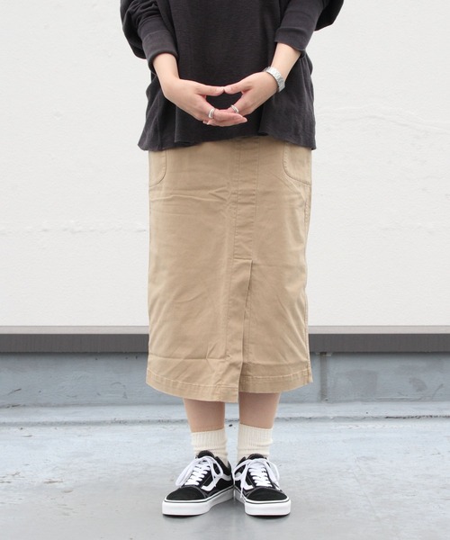 Gramicci(グラミチ)の「GRAMICCI/グラミチ グルカスカート SKIRT GLSK-20F003(スカート・レディース・ライトブラウン/ベージュ/ブラック・M)」の9枚目の写真