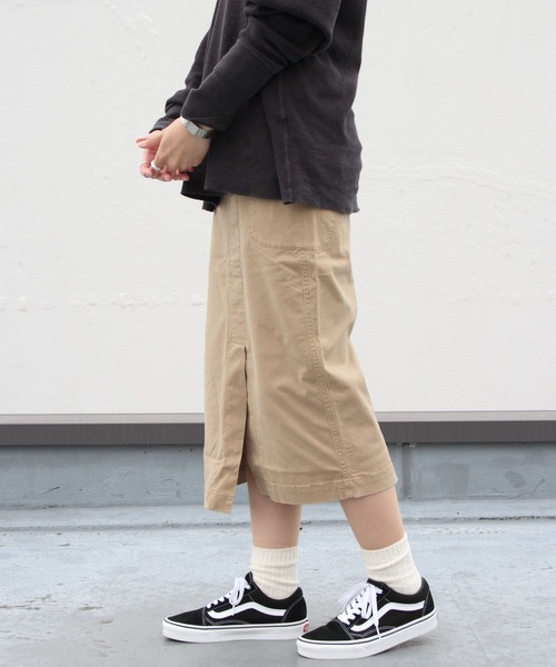 Gramicci(グラミチ)の「GRAMICCI/グラミチ グルカスカート SKIRT GLSK-20F003(スカート・レディース・ライトブラウン/ベージュ/ブラック・M)」の10枚目の写真