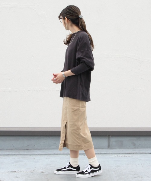 Gramicci(グラミチ)の「GRAMICCI/グラミチ グルカスカート SKIRT GLSK-20F003(スカート・レディース・ライトブラウン/ベージュ/ブラック・M)」の13枚目の写真