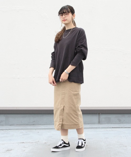 Gramicci(グラミチ)の「GRAMICCI/グラミチ グルカスカート SKIRT GLSK-20F003(スカート・レディース・ライトブラウン/ベージュ/ブラック・M)」の12枚目の写真