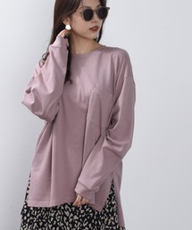 ap retro | サイドスリットポケット付きプルオーバービッグTシャツ【ZOZOTOWN限定商品】(Tシャツ/カットソー)