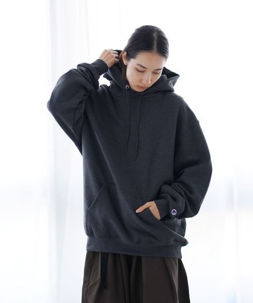 sayo【新品未使用】Champion（チャンピオン）パーカー スウェット Champion パーカー / チャンピオン スウェット オーバーサイズ