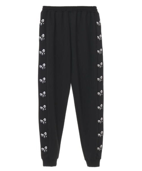 Candy Stripper（キャンディストリッパー）の「TOKYO PANDA CLUB JERSEY PANTS（その他パンツ・レディース・ブラック/ピンク・2）」の2枚目の写真