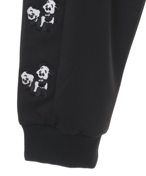 Candy Stripper（キャンディストリッパー）の「TOKYO PANDA CLUB JERSEY PANTS（その他パンツ・レディース・ブラック/ピンク・2）」の5枚目の写真