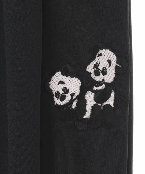 Candy Stripper（キャンディストリッパー）の「TOKYO PANDA CLUB JERSEY PANTS（その他パンツ・レディース・ブラック/ピンク・2）」の4枚目の写真