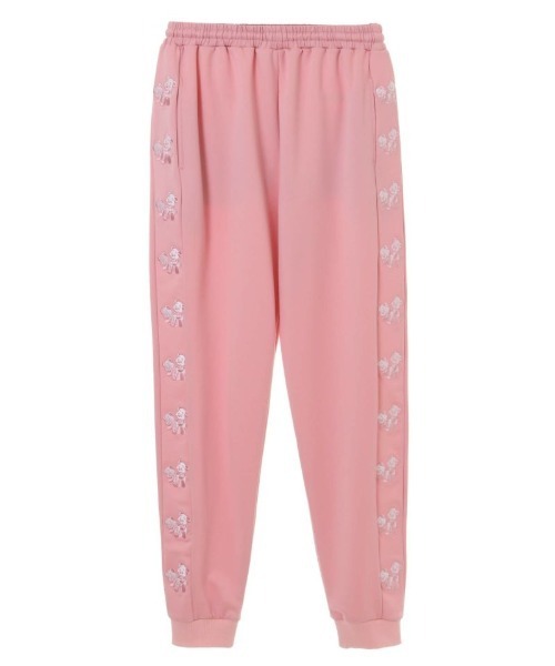 Candy Stripper（キャンディストリッパー）の「TOKYO PANDA CLUB JERSEY PANTS（その他パンツ・レディース・ブラック/ピンク・2）」の9枚目の写真