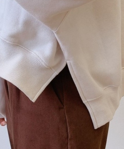 VANNIE U（ヴァニーユー）の「たぽ袖ショートスウェット（スウェット・レディース・ベージュ/ブラウン/ナチュラル・FREE）」の18枚目の写真