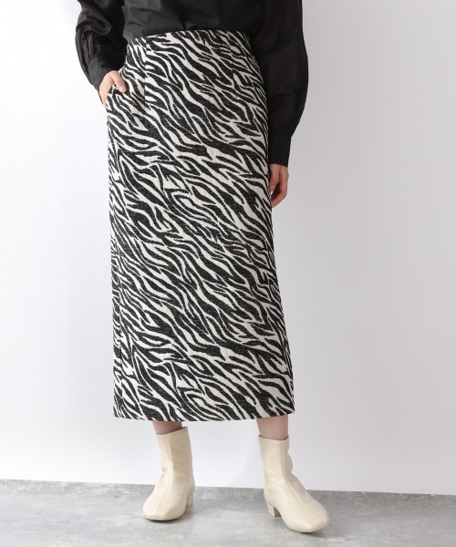 LOWRYS FARM（ローリーズファーム）の「アニマルジャガードスカート　917472（スカート・レディース・グレー系その他/ブラウン系その他/レオパード・FREE）」の7枚目の写真