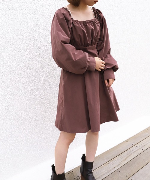 ボリュームミニワンピース ワンピース One After Another Nice Claup ワンアフターアナザーナイスクラップ のファッション通販 Zozotown