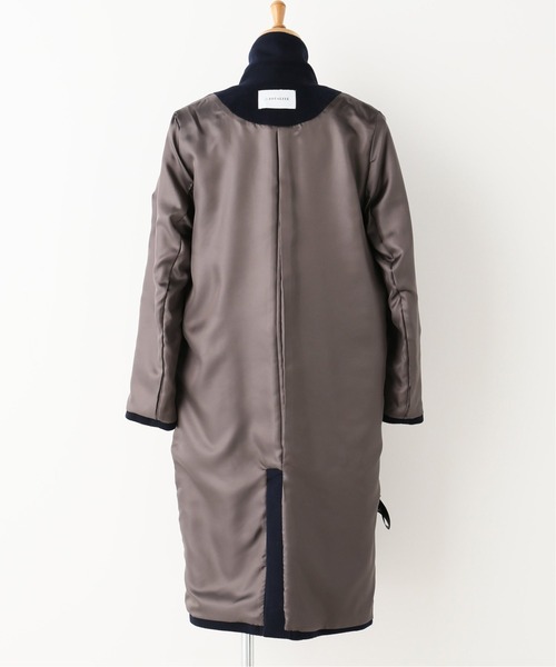 La TOTALITE（ラトータリテ）の「《追加》ウールビーバーチェスターコート◆（チェスターコート・レディース・ネイビー/アイボリー/ウッド・40）」の14枚目の写真