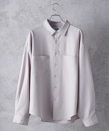 INTER FACTORY | ファッションインフルエンサー DAISUKE - Wポケットルーズスリーブシャツ　made in INTER FACTORY(シャツ/ブラウス)