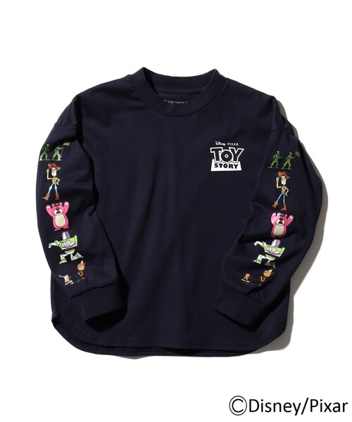 セール 150 160cm ディズニー ミッキーマウス Toy Story クレイジーパターンロングtシャツ Tシャツ カットソー The Shop Tk ザ ショップ ティーケー のファッション通販 Zozotown