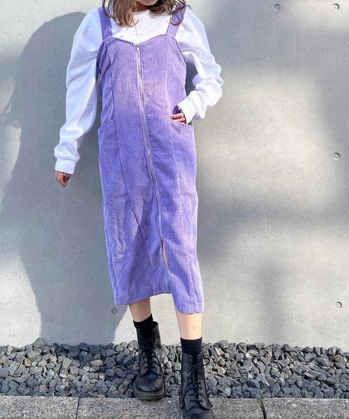 ワンピース ドレス Frunco フランコ のシャツワンピース コーデュロイiラインワンピース を購入できます Fruncoコーデュロイiラインワンピース シャツワンピース Frunco フランコ のファッション 激安 セール高評価
