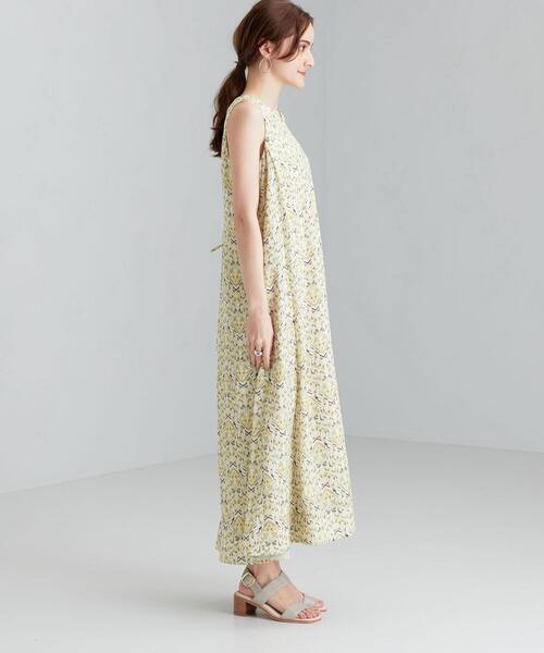 green label relaxing（グリーンレーベルリラクシング）の「FFC トライバル ペイント レースアップ ワンピース（ワンピース・レディース・その他1・FREE）」の6枚目の写真