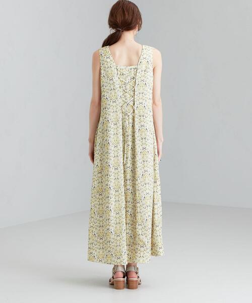 green label relaxing（グリーンレーベルリラクシング）の「FFC トライバル ペイント レースアップ ワンピース（ワンピース・レディース・その他1・FREE）」の11枚目の写真