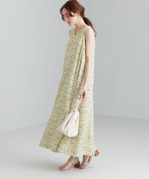 green label relaxing（グリーンレーベルリラクシング）の「FFC トライバル ペイント レースアップ ワンピース（ワンピース・レディース・その他1・FREE）」の7枚目の写真