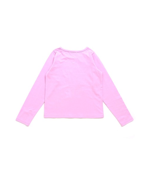 JENNI love（ジェニィラブ）の「デオドラントトリプルハートロンＴ（Tシャツ/カットソー・キッズ・オフホワイト/イエロー/ラベンダー・130cm/140cm/150cm/160cm）」の11枚目の写真