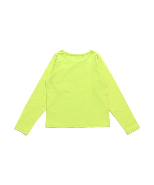 JENNI love（ジェニィラブ）の「デオドラントトリプルハートロンＴ（Tシャツ/カットソー・キッズ・オフホワイト/イエロー/ラベンダー・130cm/140cm/150cm/160cm）」の16枚目の写真