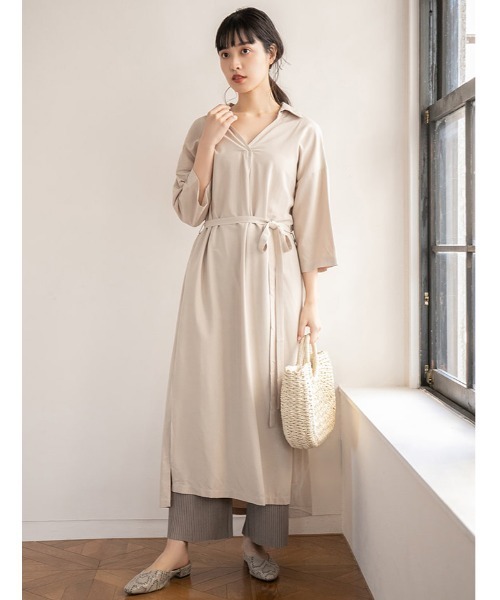 セール サイドスリットスキッパーシャツワンピース ワンピース Fifth フィフス のファッション通販 Zozotown