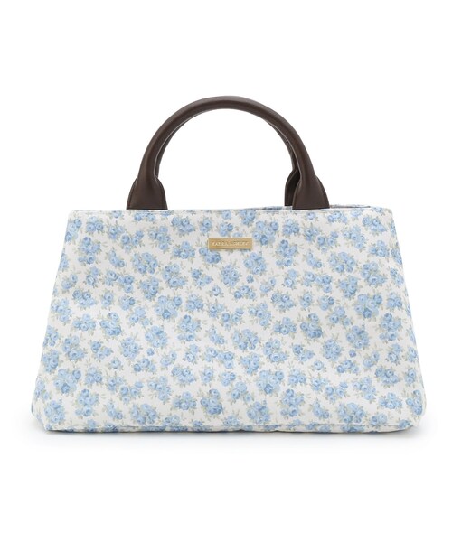 LAURA ASHLEY（ローラアシュレイ）の「2WAYフローラルトートバッグ（トートバッグ・レディース・ピンク系5/ブルー系5・00）」の2枚目の写真