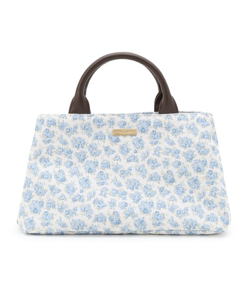 LAURA ASHLEY（ローラアシュレイ）の「2WAYフローラルトートバッグ（トートバッグ・レディース・ピンク系5/ブルー系5・00）」の3枚目の写真