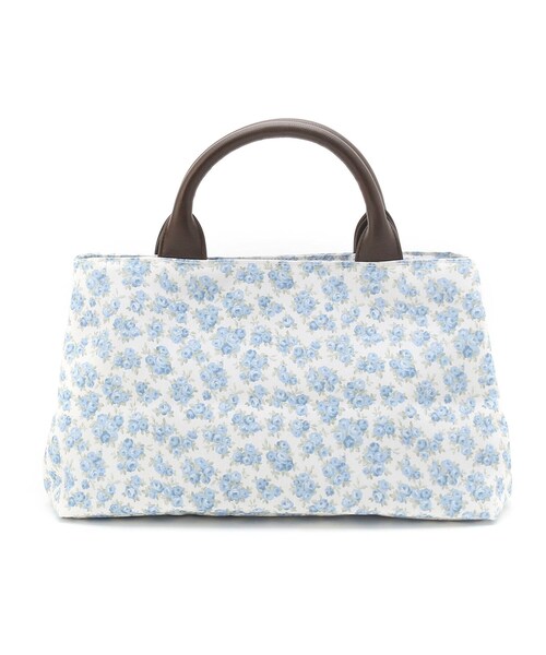 LAURA ASHLEY（ローラアシュレイ）の「2WAYフローラルトートバッグ（トートバッグ・レディース・ピンク系5/ブルー系5・00）」の5枚目の写真