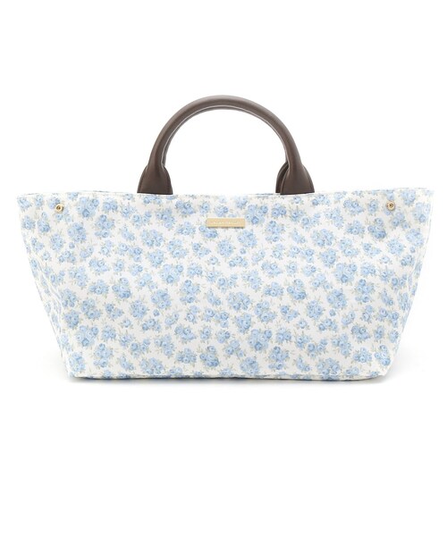 LAURA ASHLEY（ローラアシュレイ）の「2WAYフローラルトートバッグ（トートバッグ・レディース・ピンク系5/ブルー系5・00）」の7枚目の写真