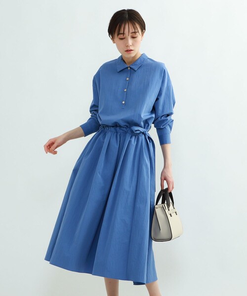 セール ワンピース ドレス L ナチュラルツイルワイドワンピース ワンピース Indivi インディヴィ のワンピース L ナチュラルツイルワイドワンピース 127 21 01 をセール価格で購入できます Indivi ワンピース Indivi インディヴィ の